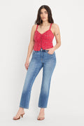 Premium DOLLY JOLEANS PETITE STRAIGHT JEANS INDIGO1194