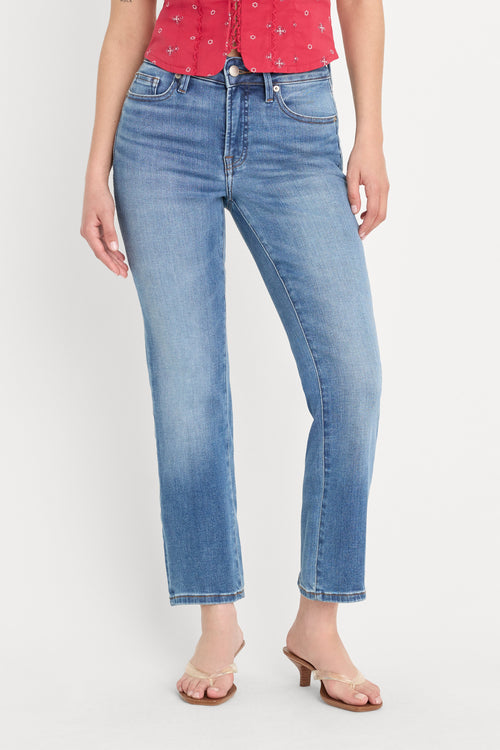 Premium DOLLY JOLEANS PETITE STRAIGHT JEANS INDIGO1194