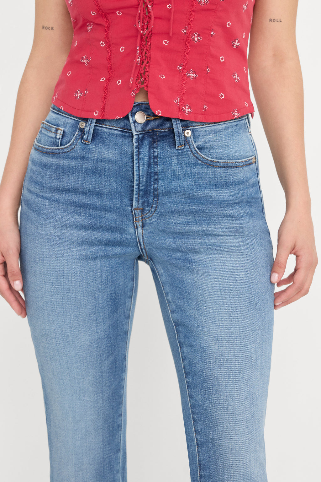 Premium DOLLY JOLEANS PETITE STRAIGHT JEANS INDIGO1194