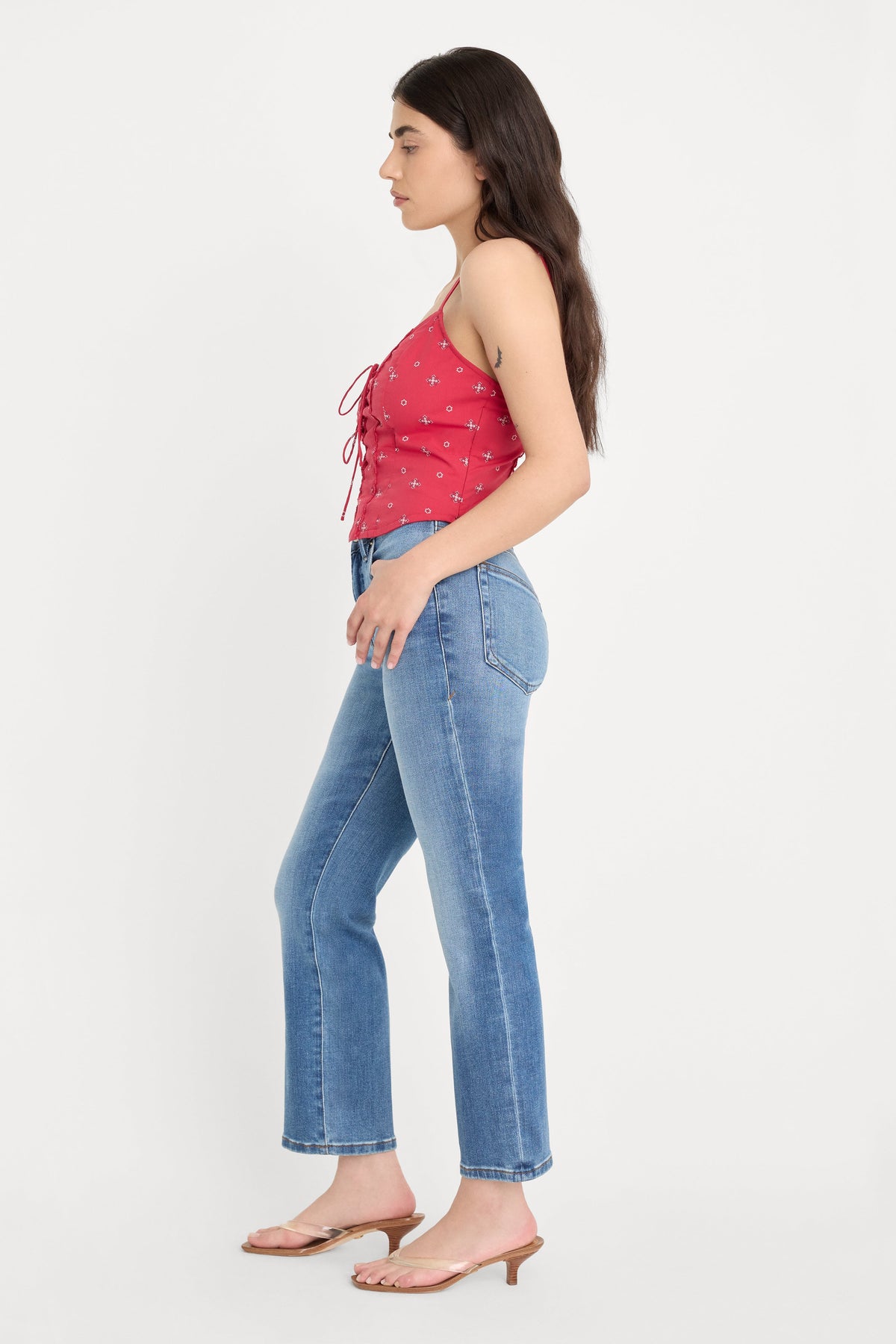 Premium DOLLY JOLEANS PETITE STRAIGHT JEANS INDIGO1194