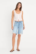 Premium VINTAGE BERMUDA SHORTS INDIGO1388