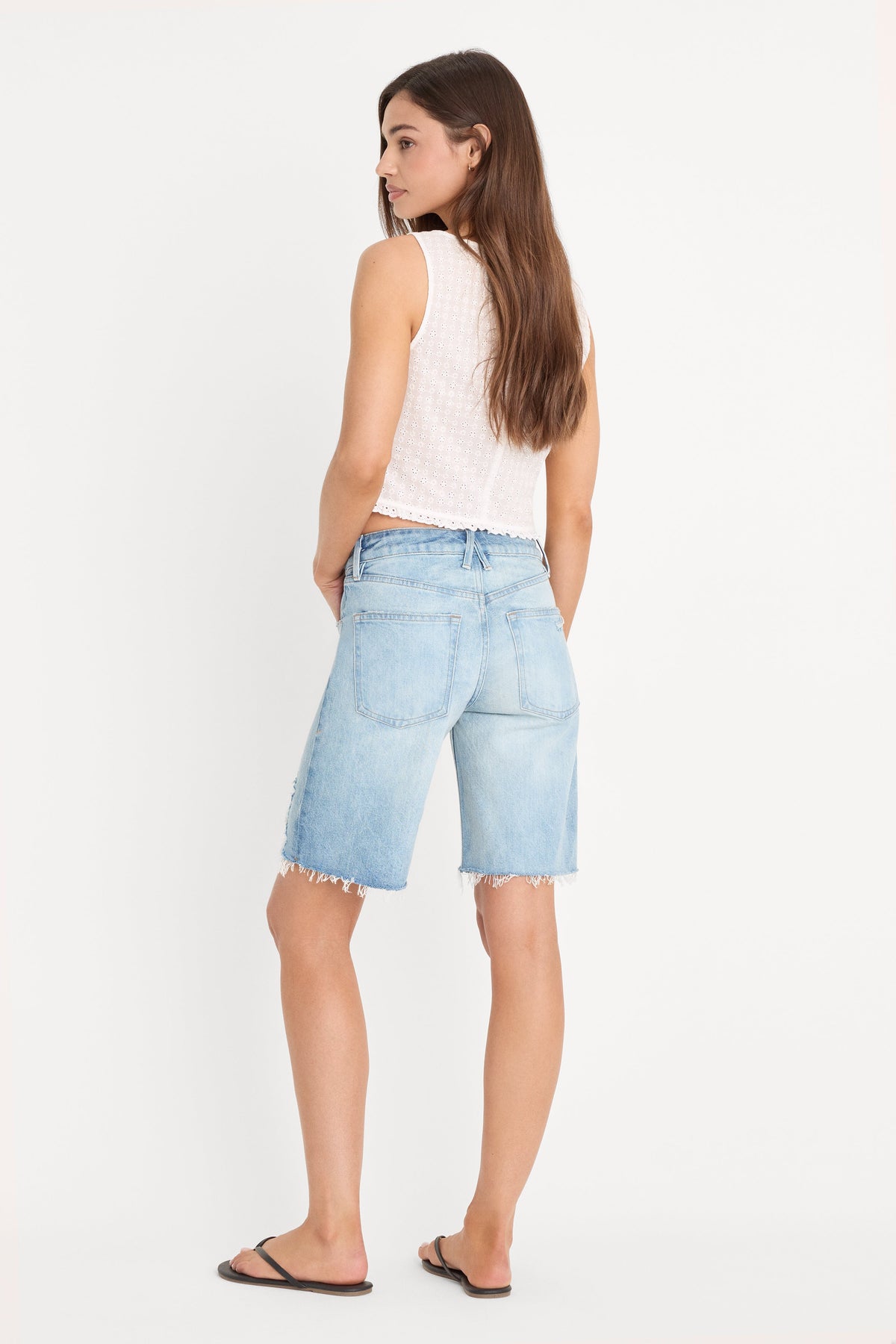 Premium VINTAGE BERMUDA SHORTS INDIGO1388