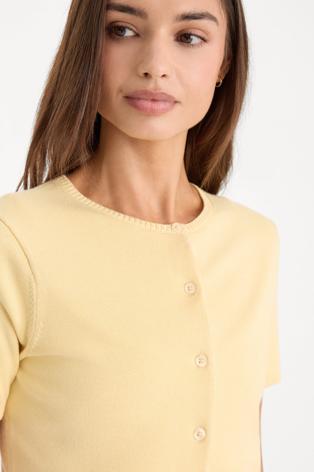 Premium THE KEEPSAKE CARDIGAN HONEY