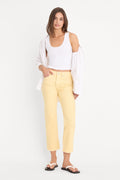 Premium VINTAGE STRAIGHT ANKLE JEANS HONEY