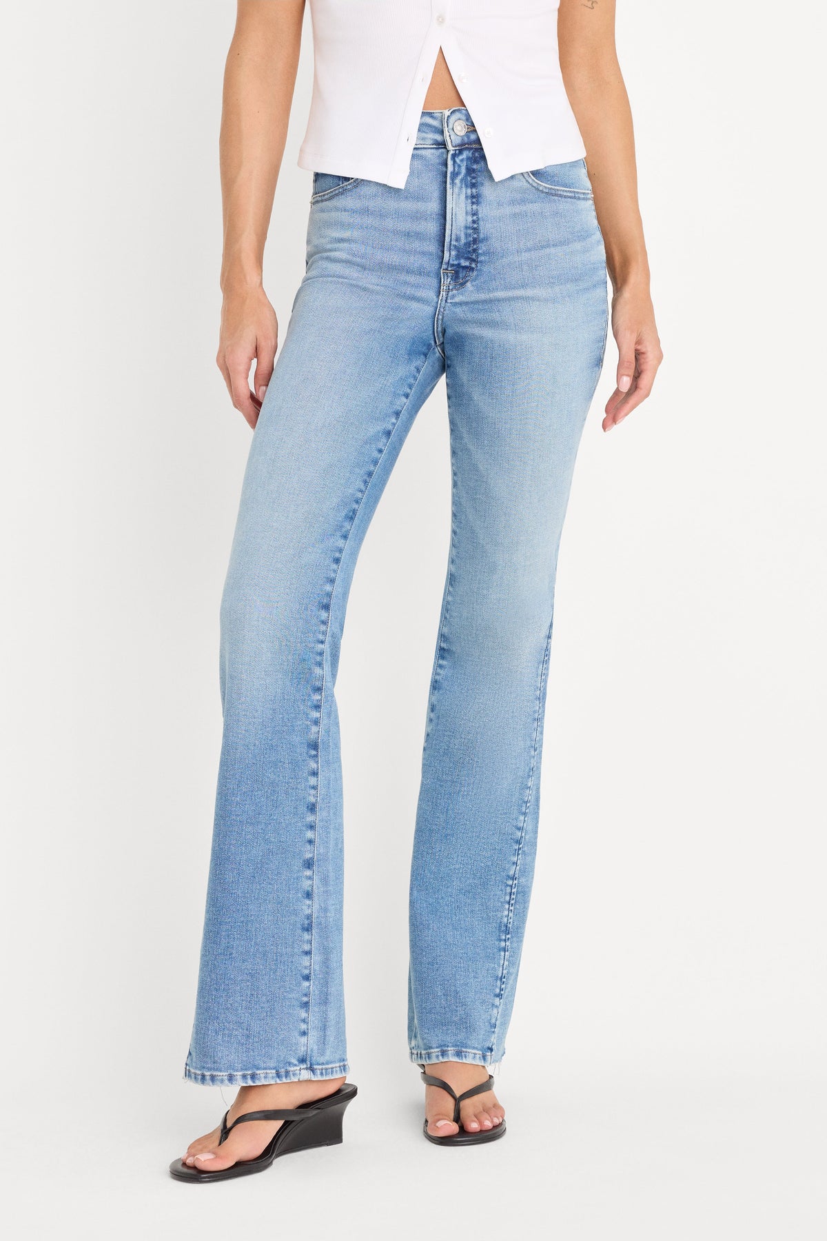Premium SOFT TECH GOOD CLASSIC BOOTCUT JEANS INDIGO1019