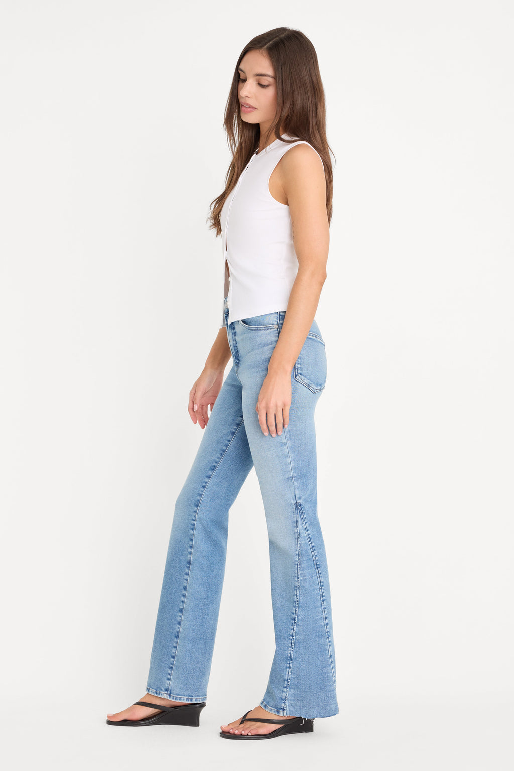 Premium SOFT TECH GOOD CLASSIC BOOTCUT JEANS INDIGO1019