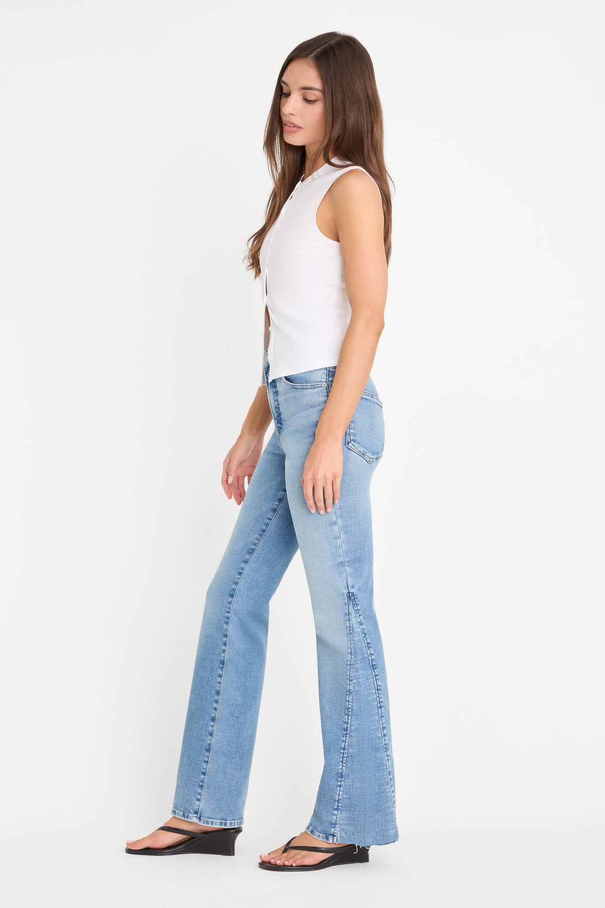 Premium SOFT TECH GOOD CLASSIC BOOTCUT JEANS INDIGO1019