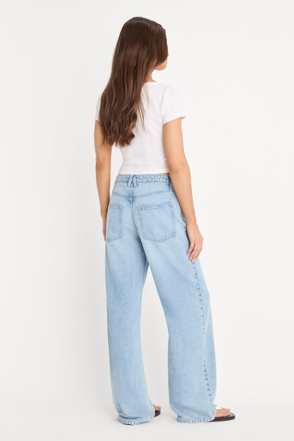 Premium WEIGHTLESS WIDE JEANS INDIGO1250