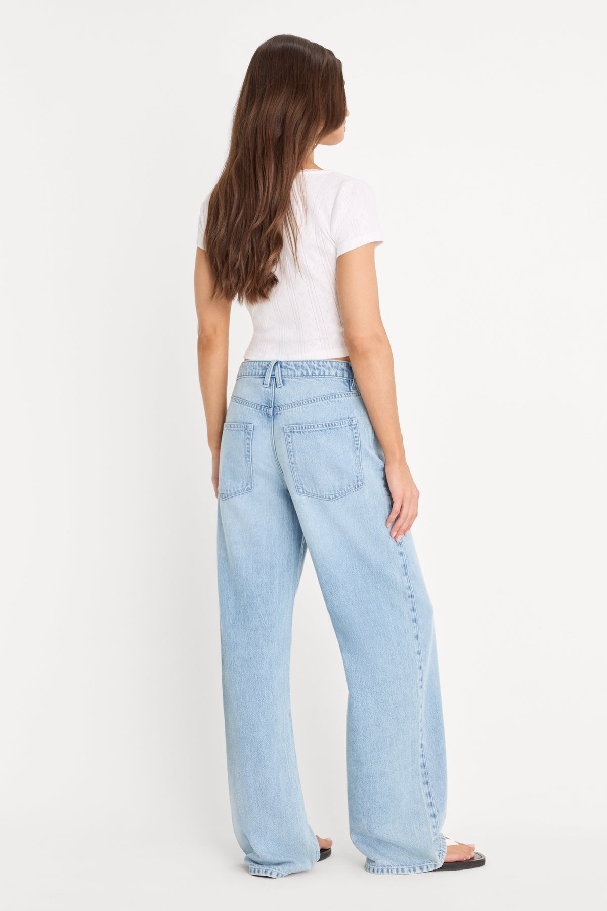 Premium WEIGHTLESS WIDE JEANS INDIGO1250
