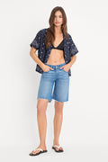 Premium VINTAGE BERMUDA SHORTS INDIGO1387