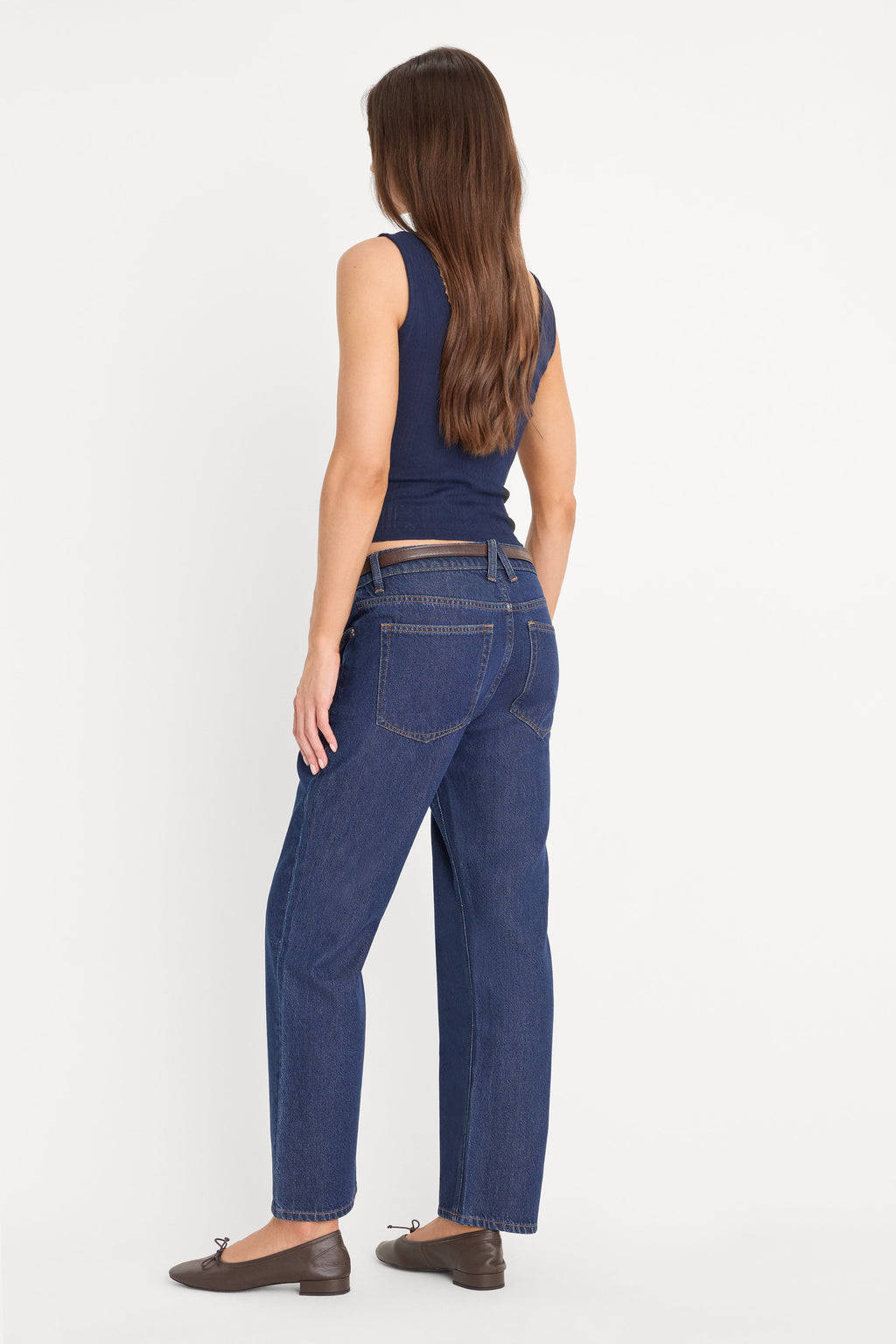 Premium WEIGHTLESS BOYFRIEND JEANS INDIGO
