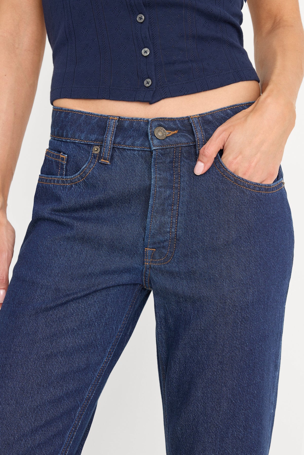 Premium WEIGHTLESS BOYFRIEND JEANS INDIGO