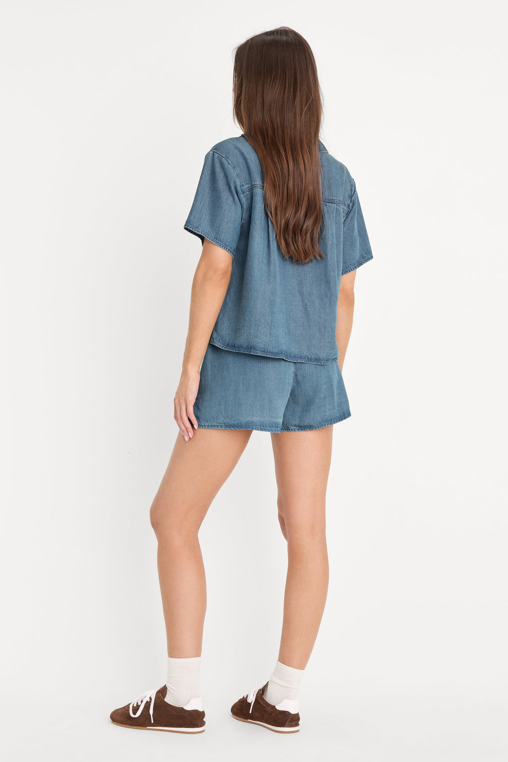 Premium THE DENIM PULL ON SHORT INDIGO1273