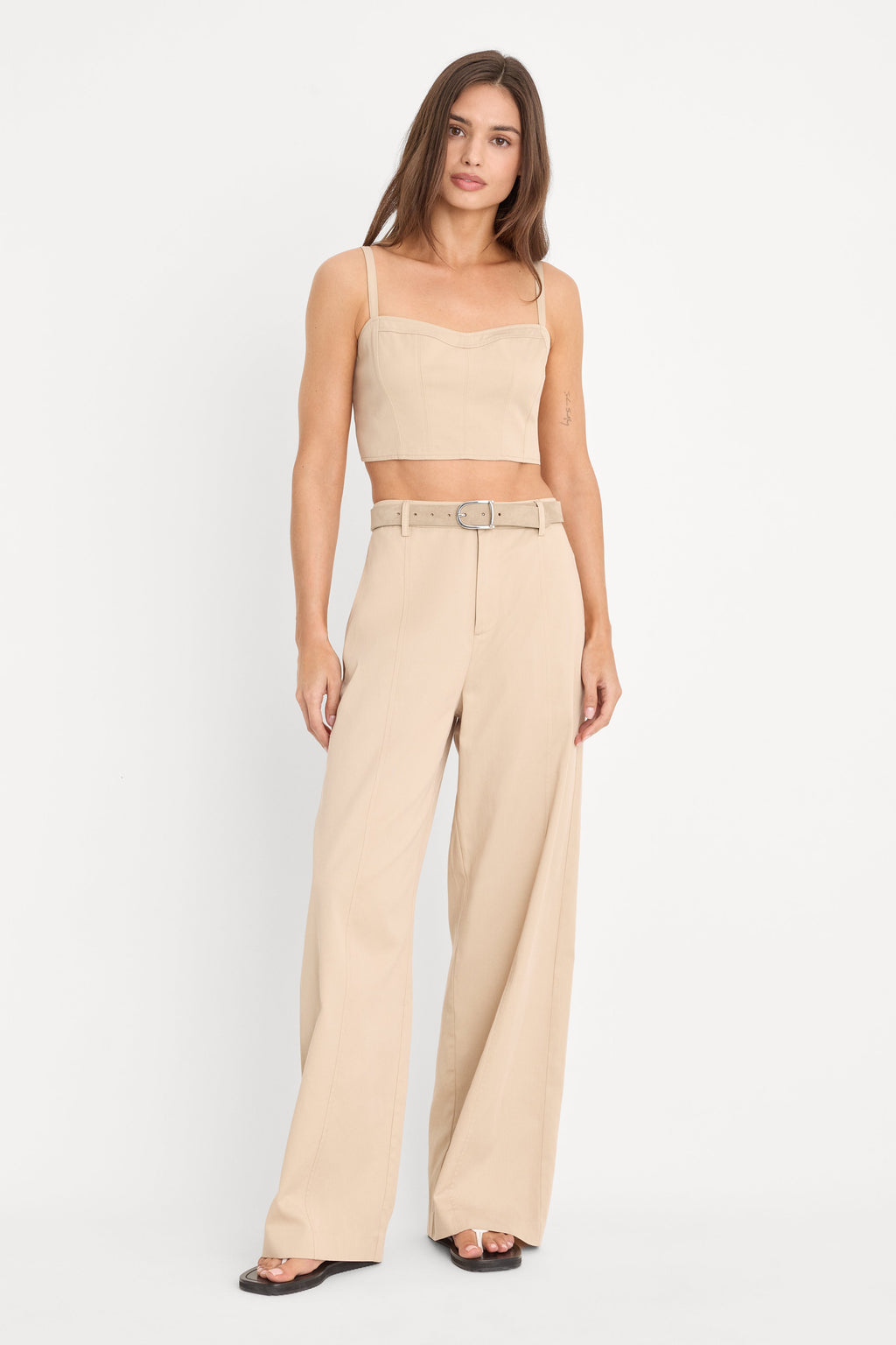 Premium THE BUSTIER TOP LIGHT TAUPE