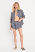 Premium THE SEERSUCKER PULL ON SHORT HORIZON GINGHAM SMALL
