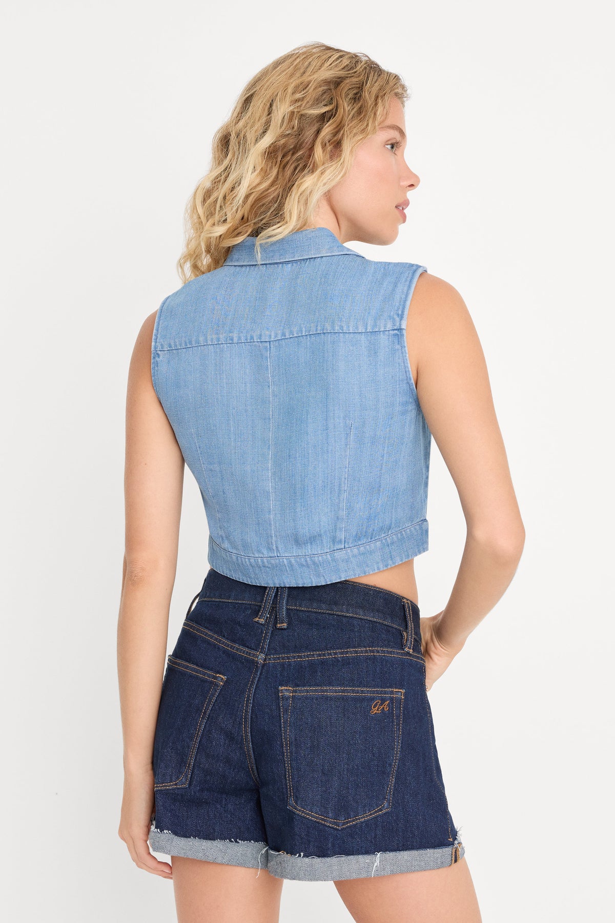 Premium THE DENIM ANCHOR TOP INDIGO1391