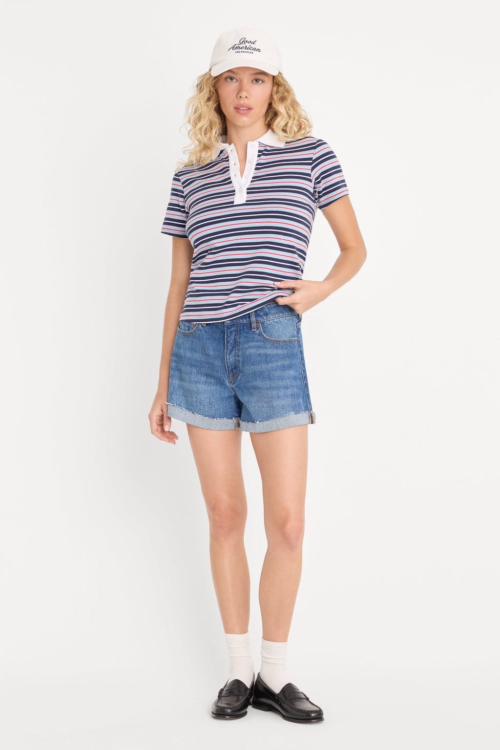 Premium THE EASY POLO AMERICANA HORIZONTAL STRIPE