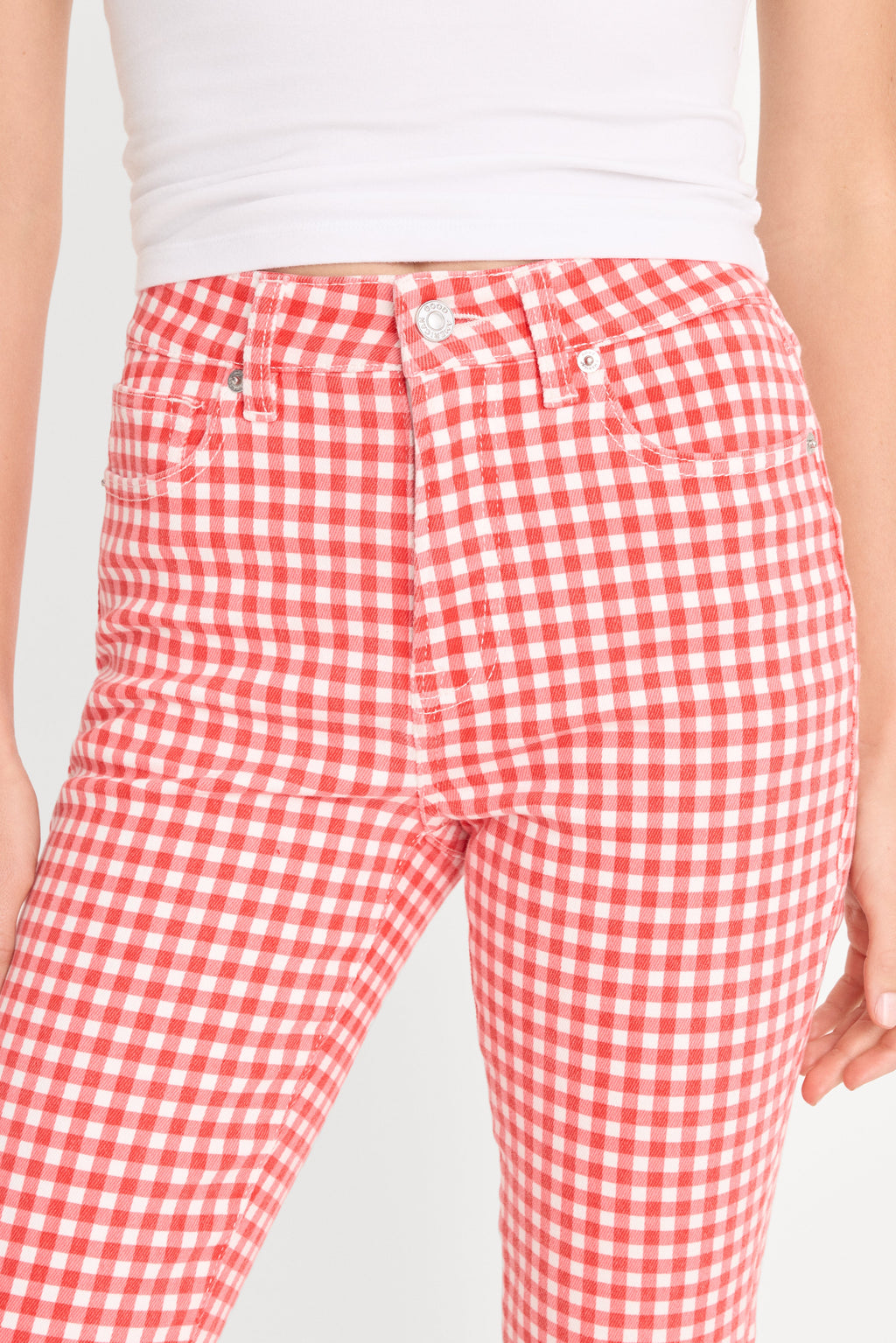 Premium GOOD LEGS CAPRI POP GINGHAM LARGE