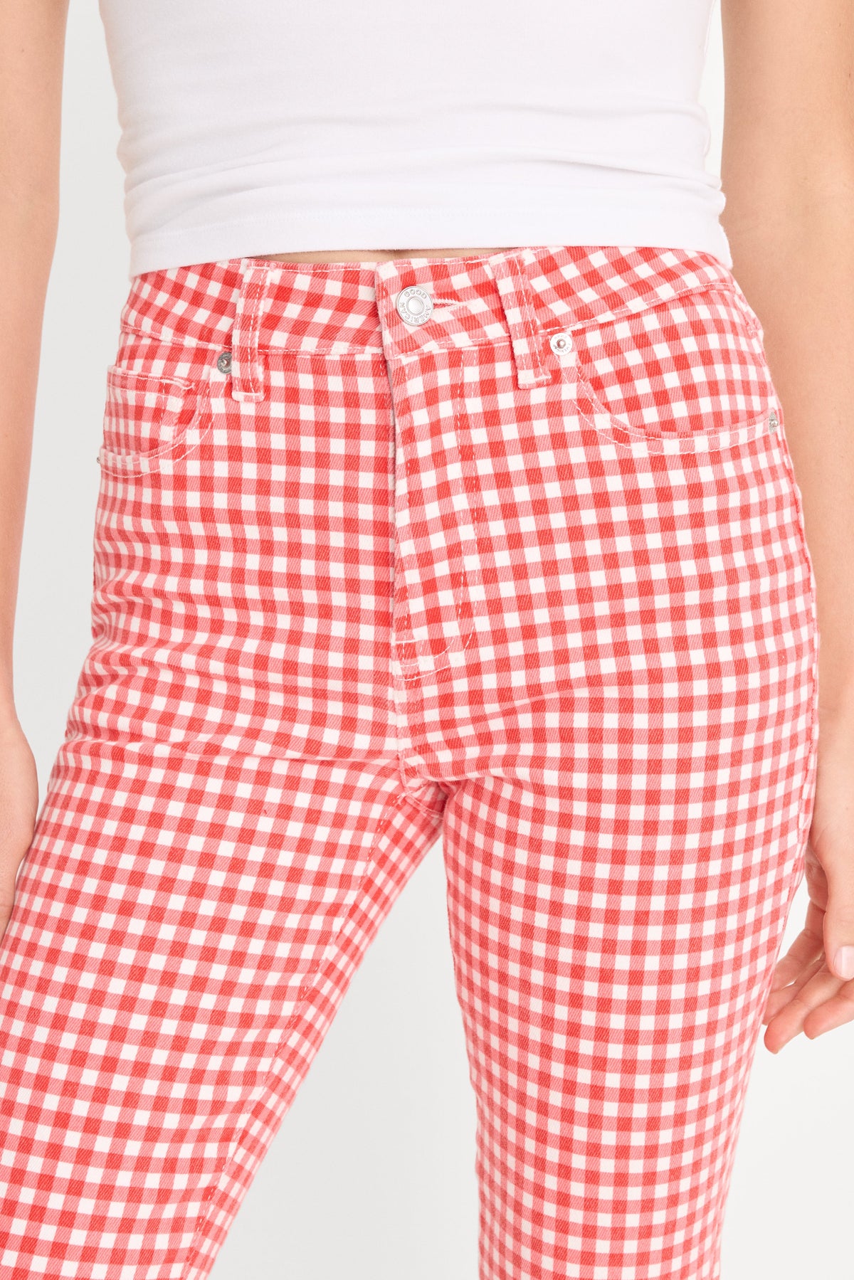 Premium GOOD LEGS CAPRI POP GINGHAM LARGE