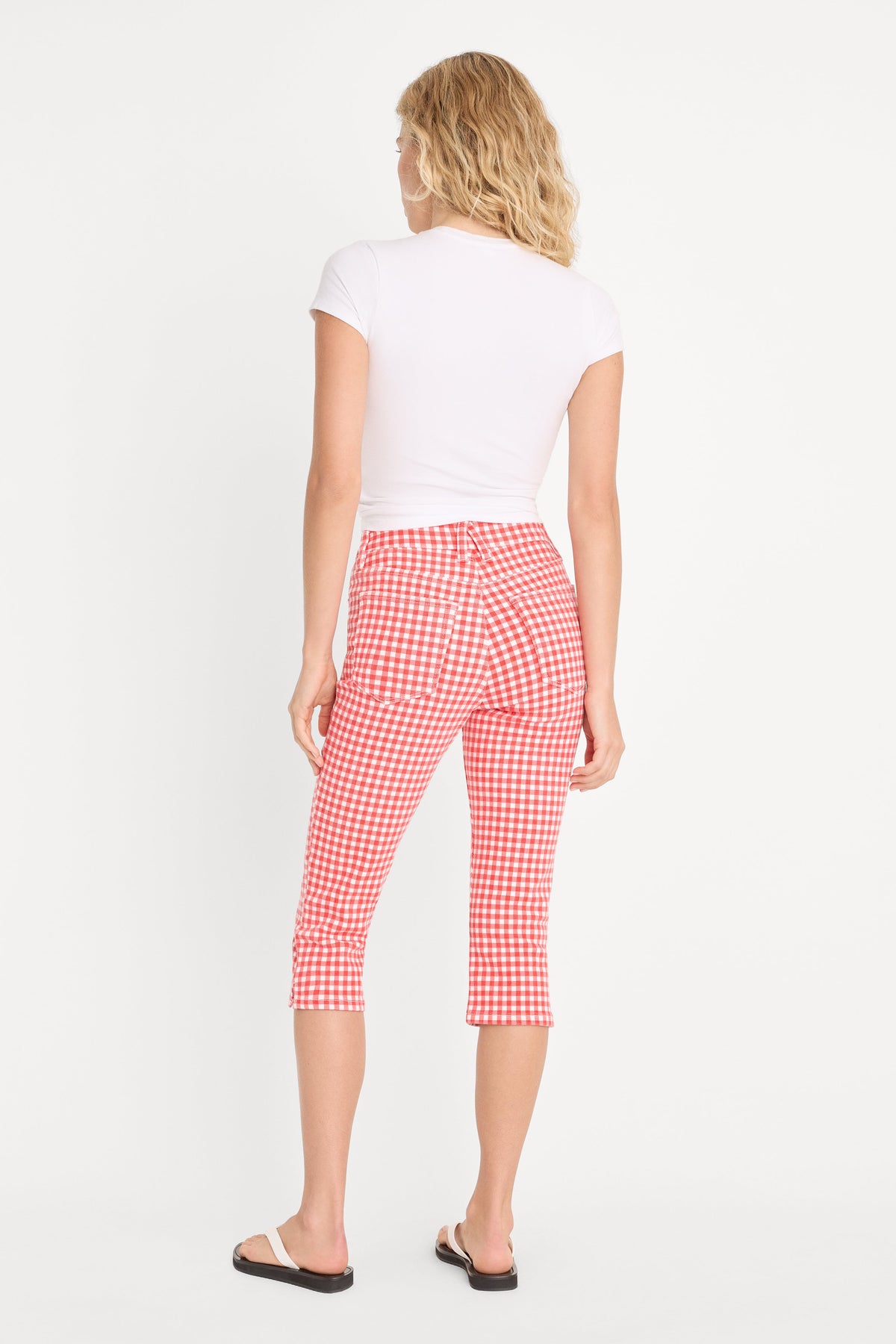 Premium GOOD LEGS CAPRI POP GINGHAM LARGE