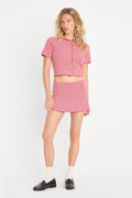 Premium THE KEEPSAKE SKORT CHERRY GINGHAM
