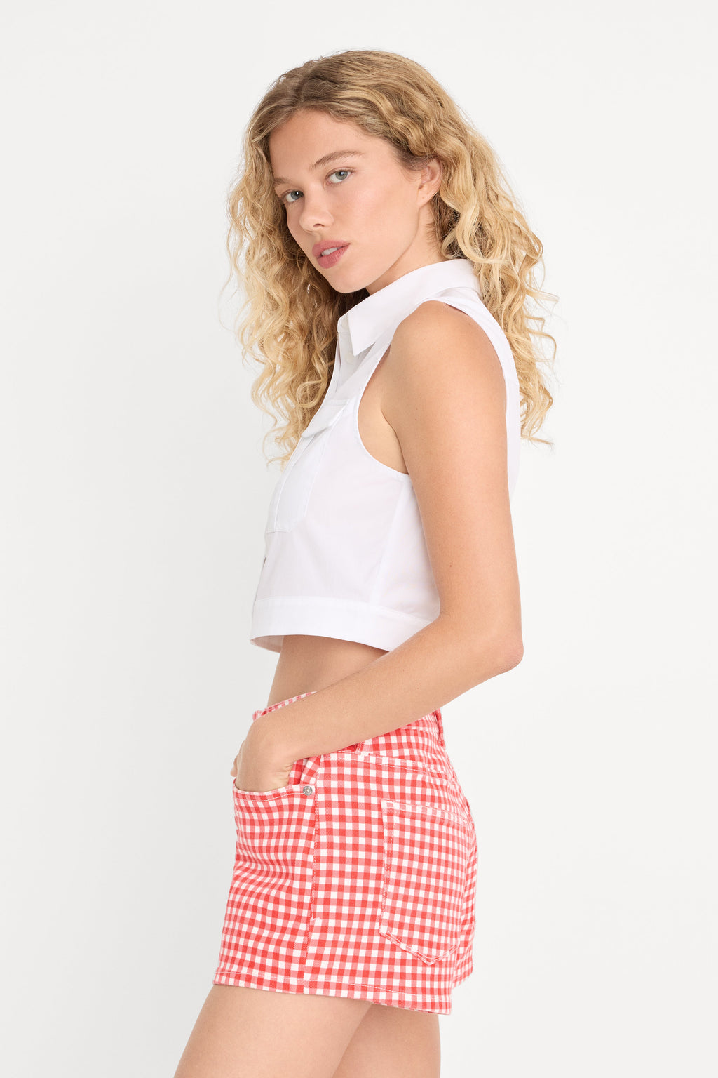 Premium THE ANCHOR TOP WHITE001