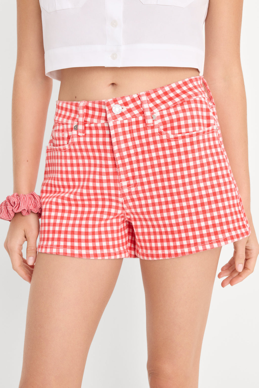 Premium GOOD GIRLFRIEND SHORT POP GINGHAM LARGE