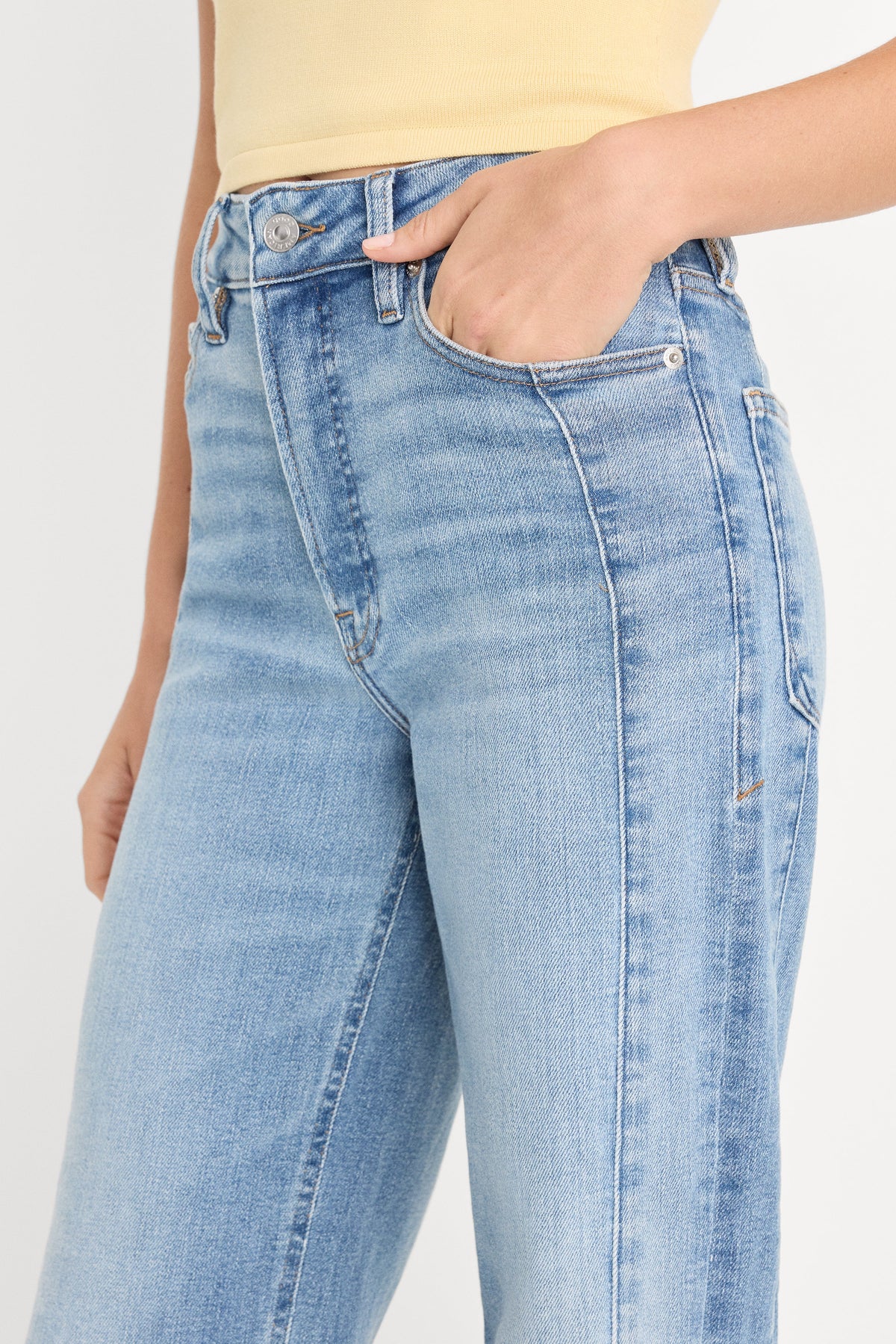 Premium GOOD TRUE STRAIGHT JEANS INDIGO1241