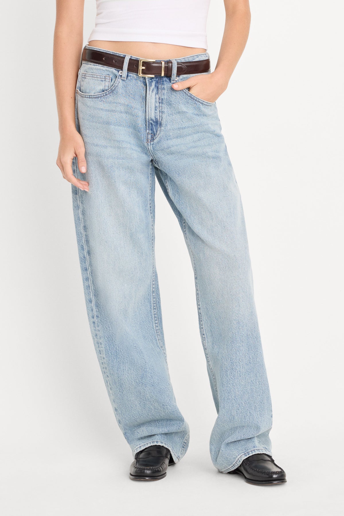 Premium GOOD 90s JEANS INDIGO1257