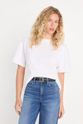 Premium THE OVERSIZED TEE WHITE001