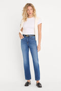 Premium SOFT TECH GOOD LEGS STRAIGHT JEANS INDIGO1233