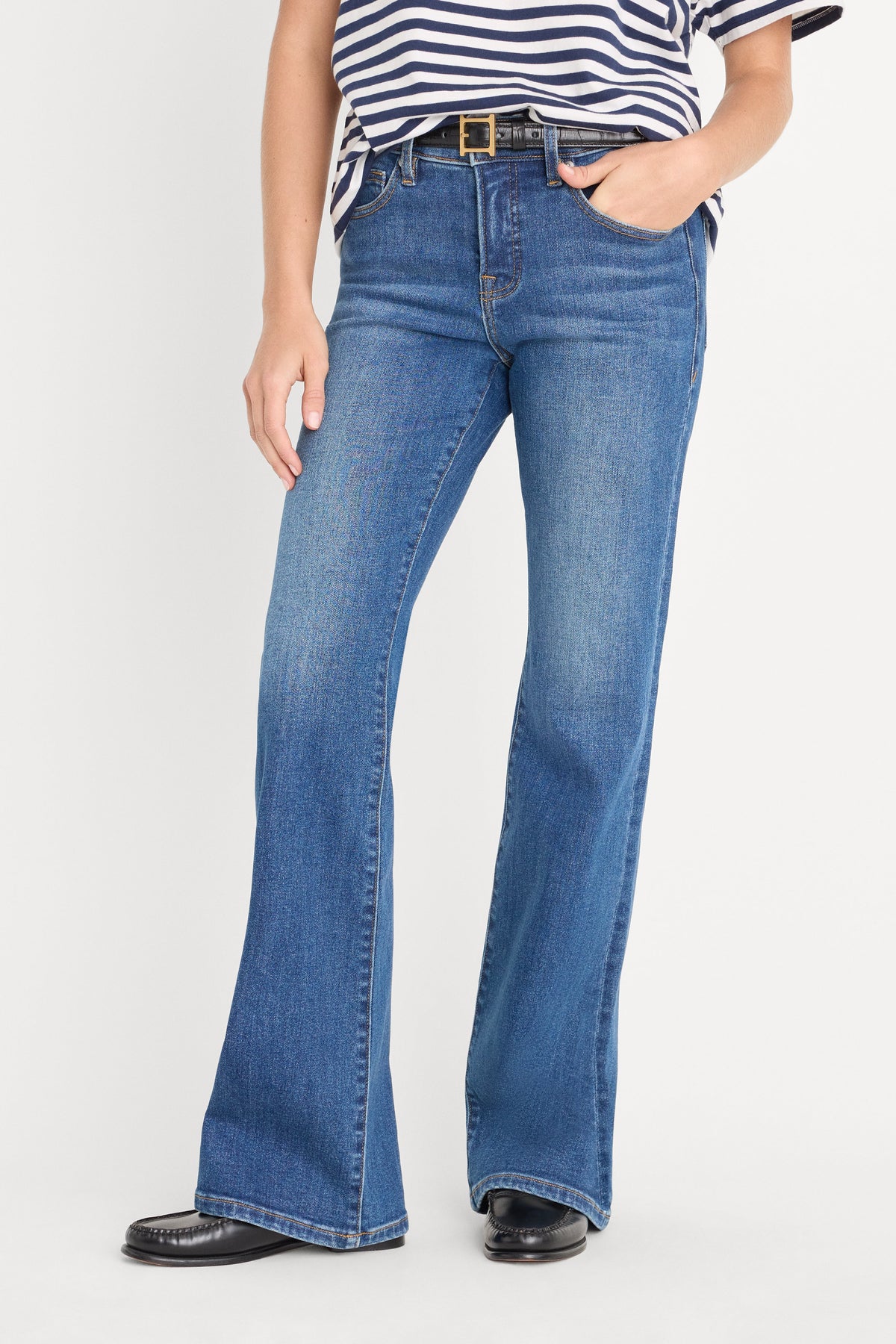 Premium GOOD LOW RISE BOOTCUT JEANS ARTICULATE