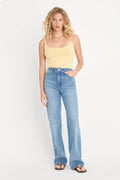 Premium SOFT TECH GOOD TRUE STRAIGHT JEANS INDIGO1243