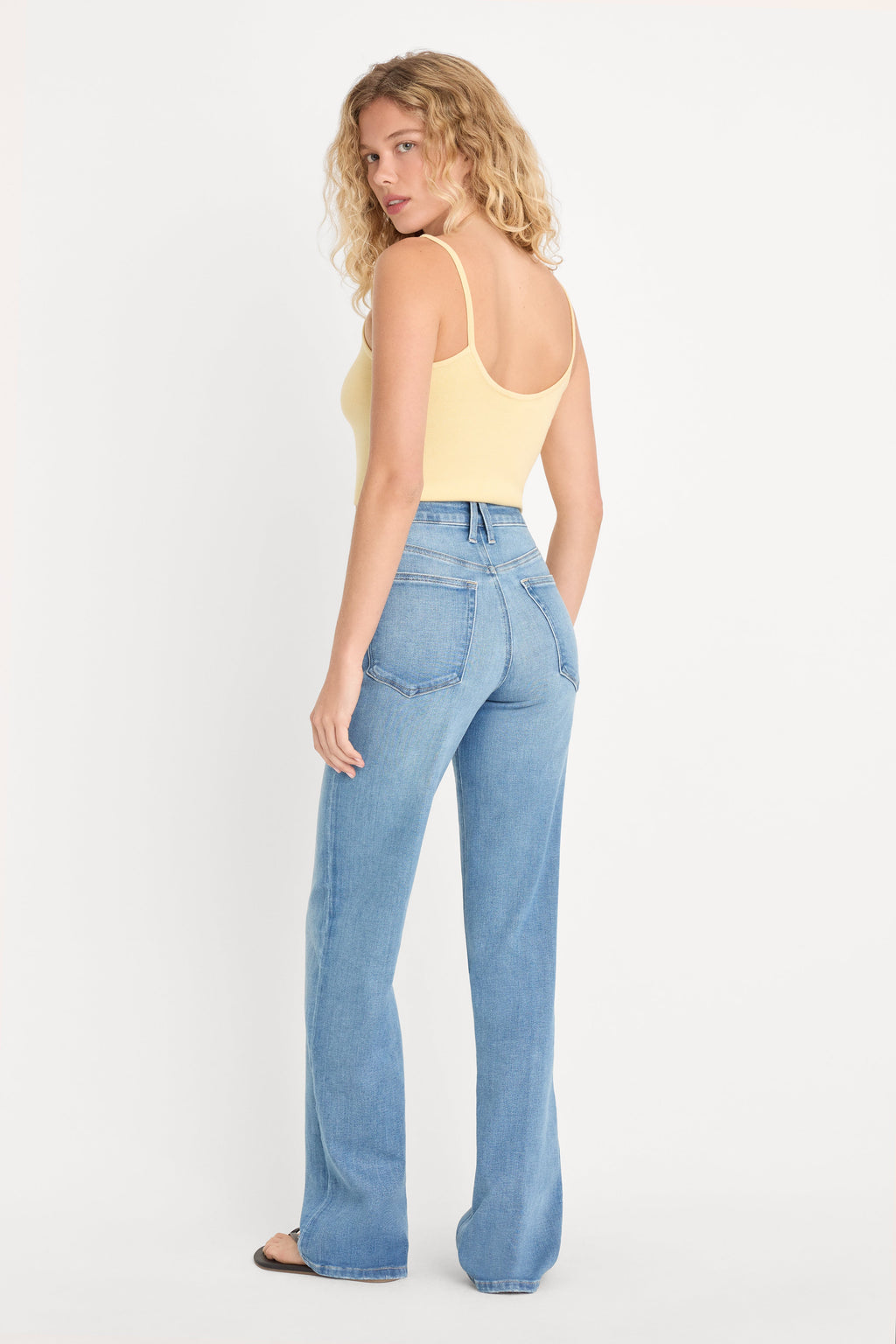 Premium SOFT TECH GOOD TRUE STRAIGHT JEANS INDIGO1243