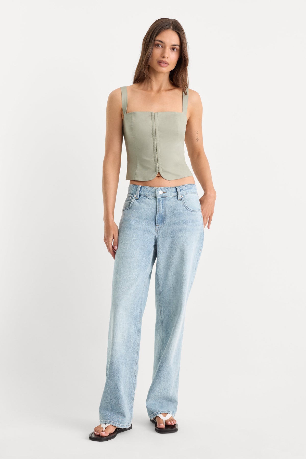 Premium THE LINEN CORSET MOSSWELL