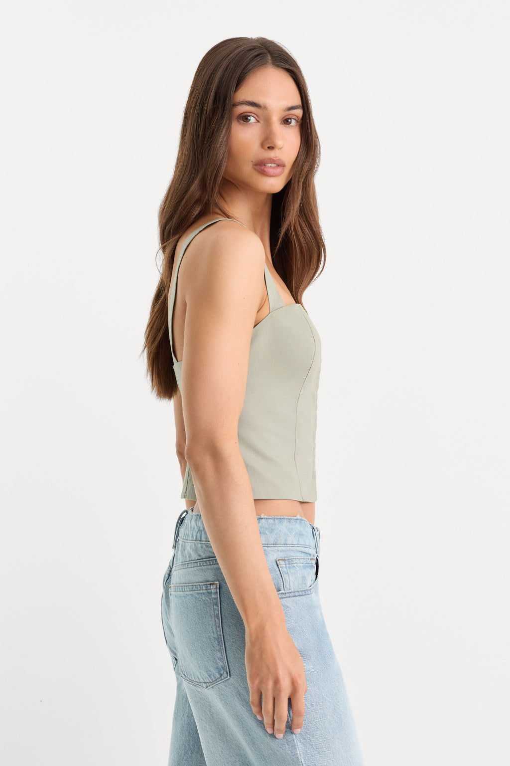 Premium THE LINEN CORSET MOSSWELL