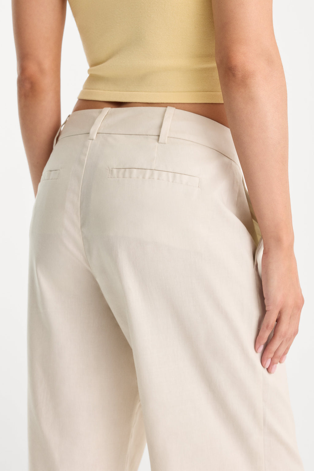 Premium THE WIDE LEG LINEN TROUSER LINO