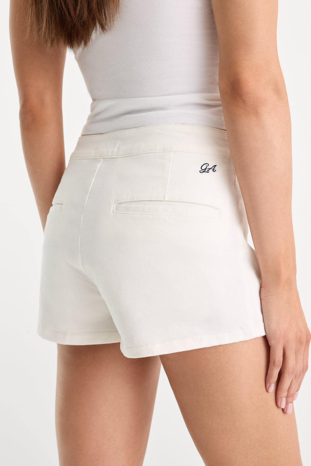 Premium THE WRAPPED SKORT WHITE001