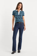 Premium GOOD LOW RISE BOOTCUT JEANS INDIGO1231