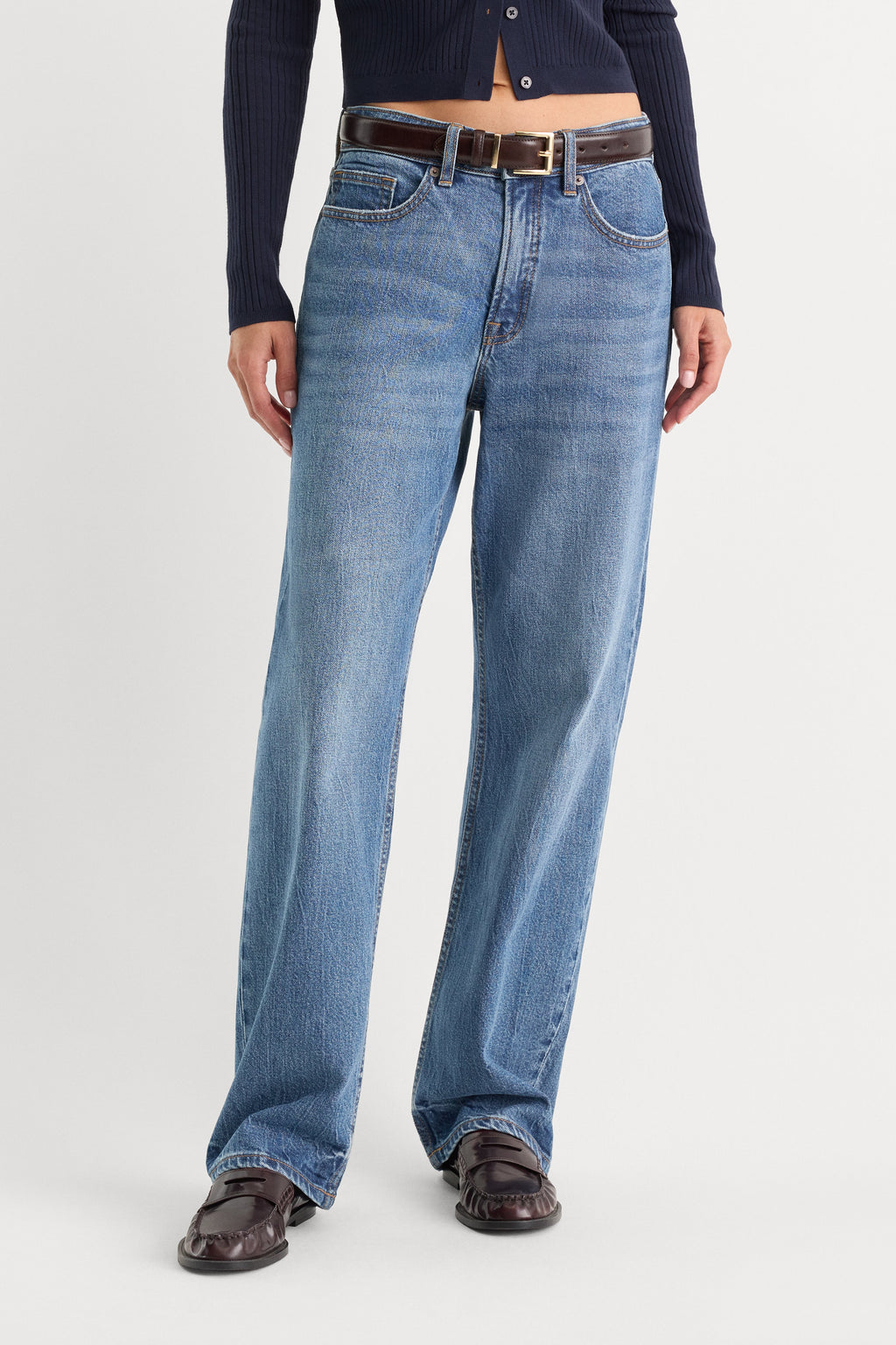 Premium GOOD 90s JEANS INDIGO1287
