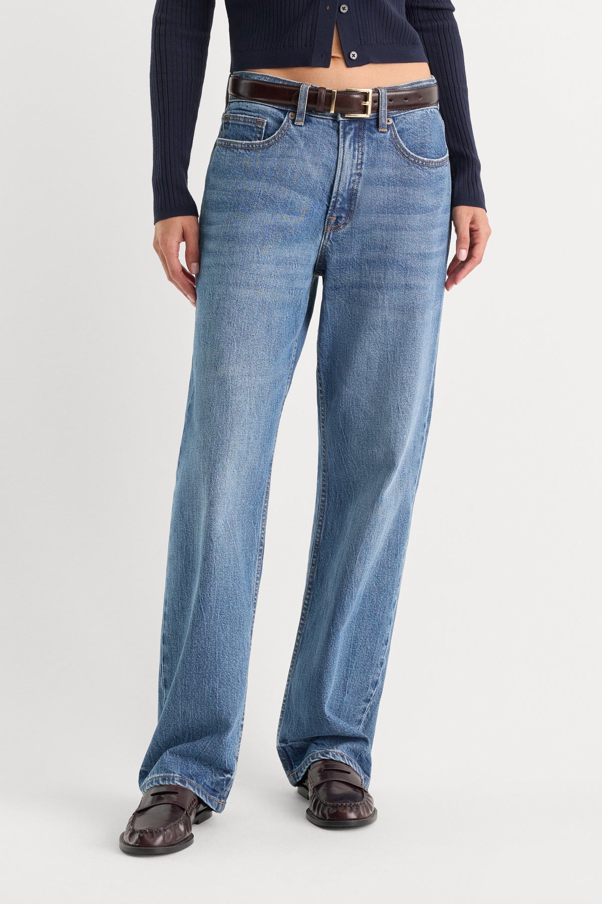 Premium GOOD 90s JEANS INDIGO1287