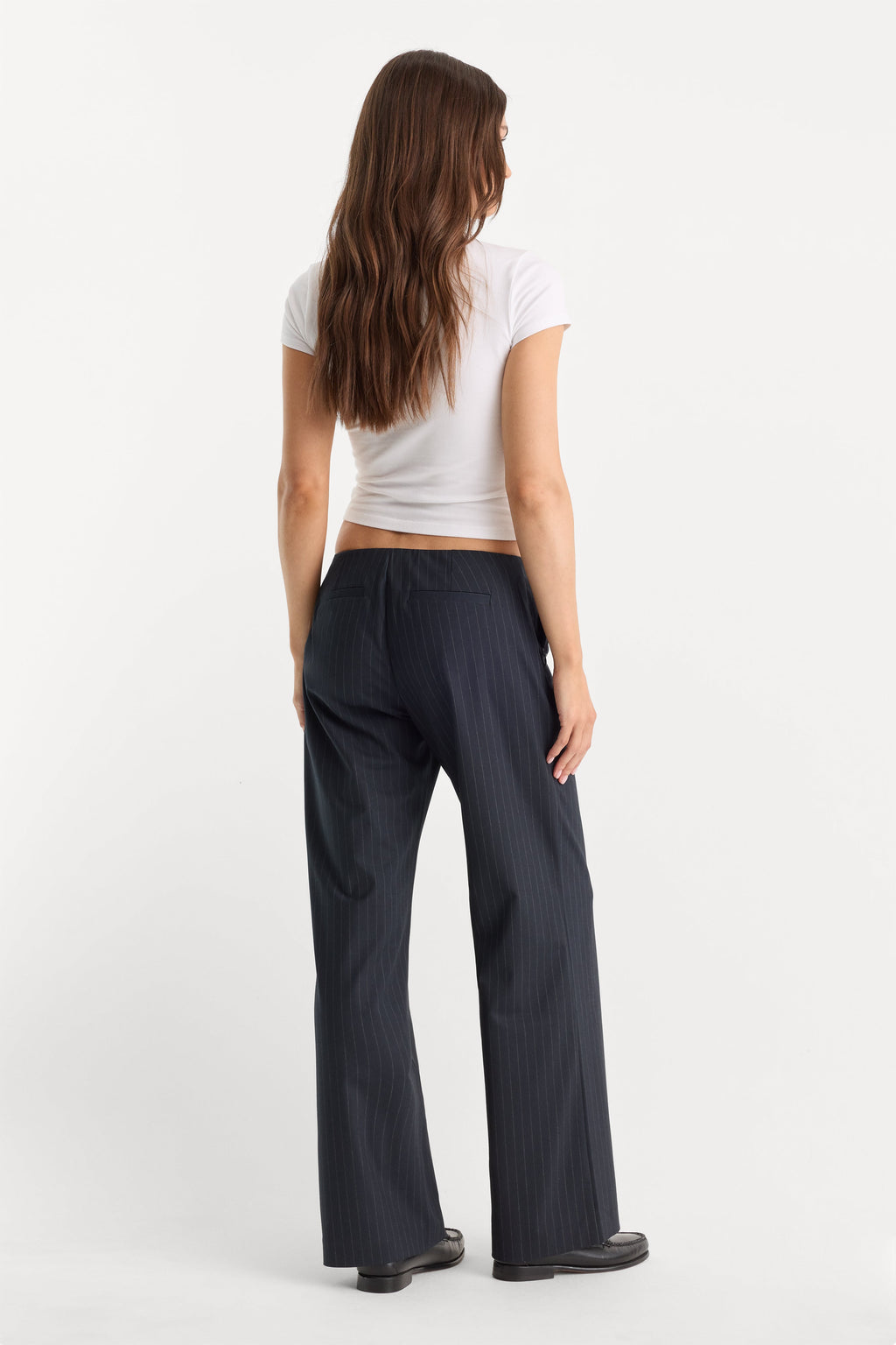 Premium THE LOW RISE TROUSER ROYAL STRIPE