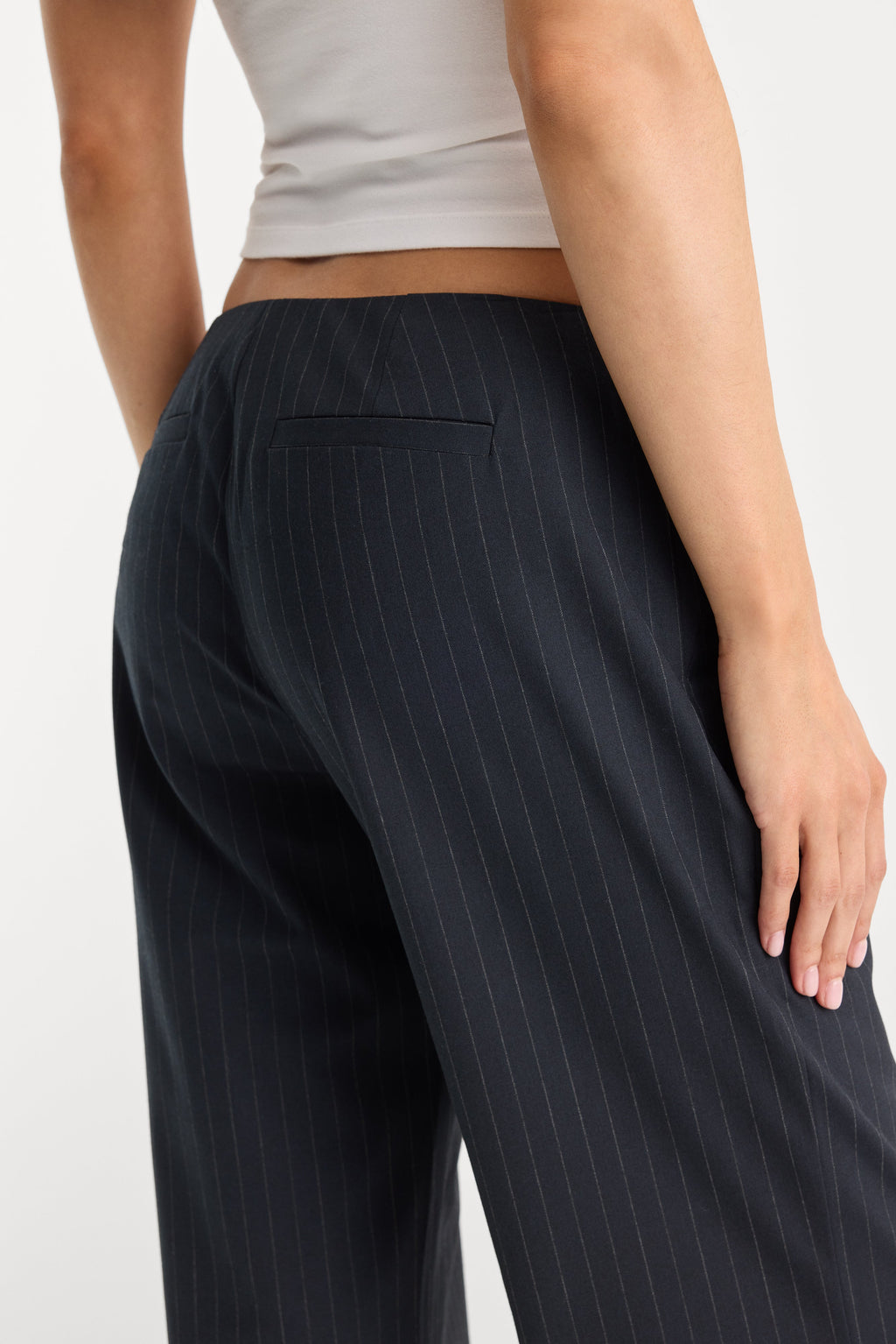 Premium THE LOW RISE TROUSER ROYAL STRIPE