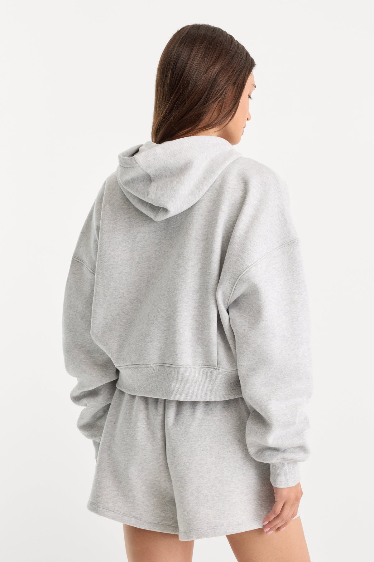 Premium THE ZIP UP SWEATSHIRT HEATHER GREY
