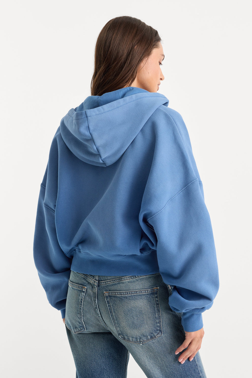 Premium THE ZIP UP SWEATSHIRT BLUE DRIFT