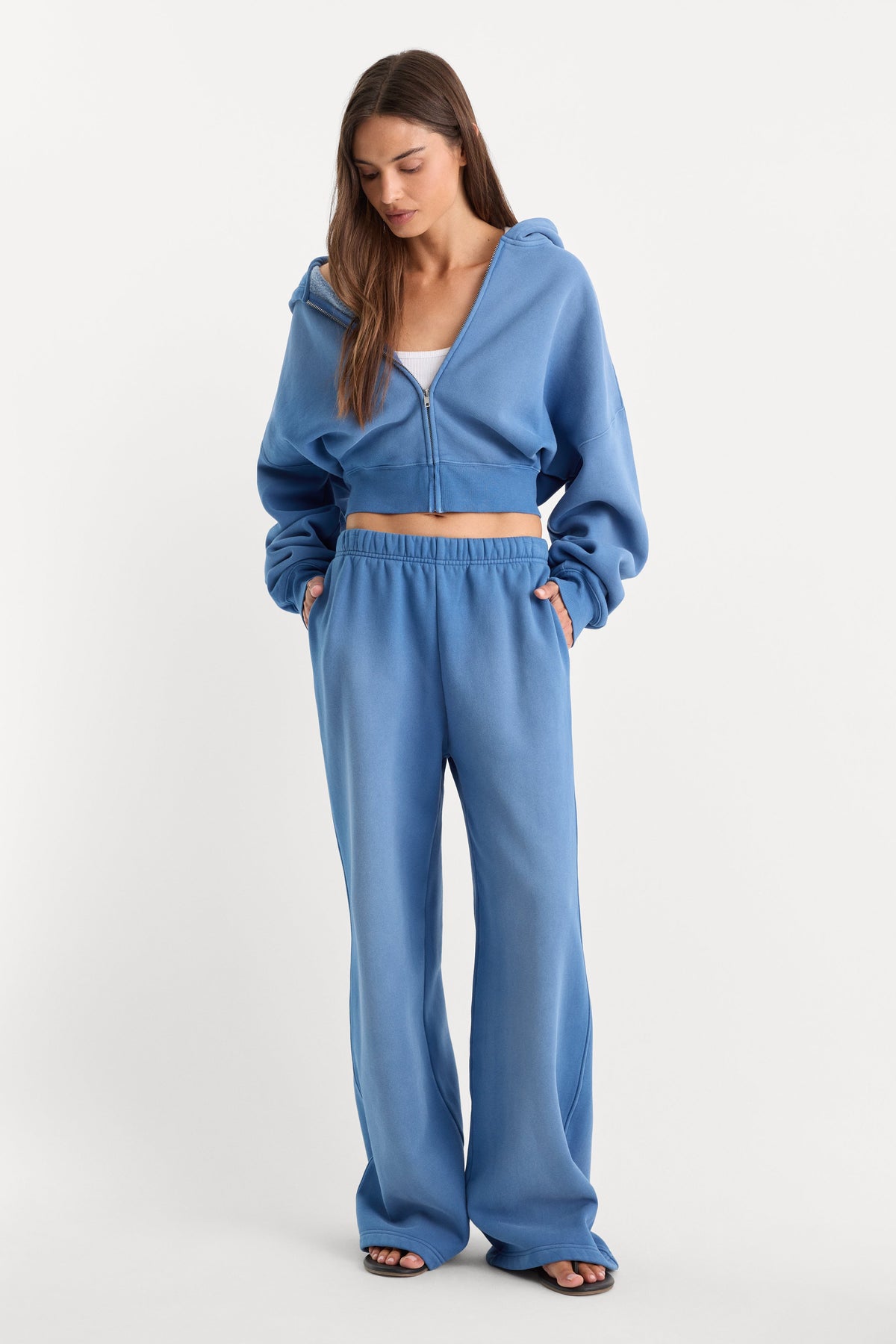 Premium THE FLEECE SWEATPANT BLUE DRIFT