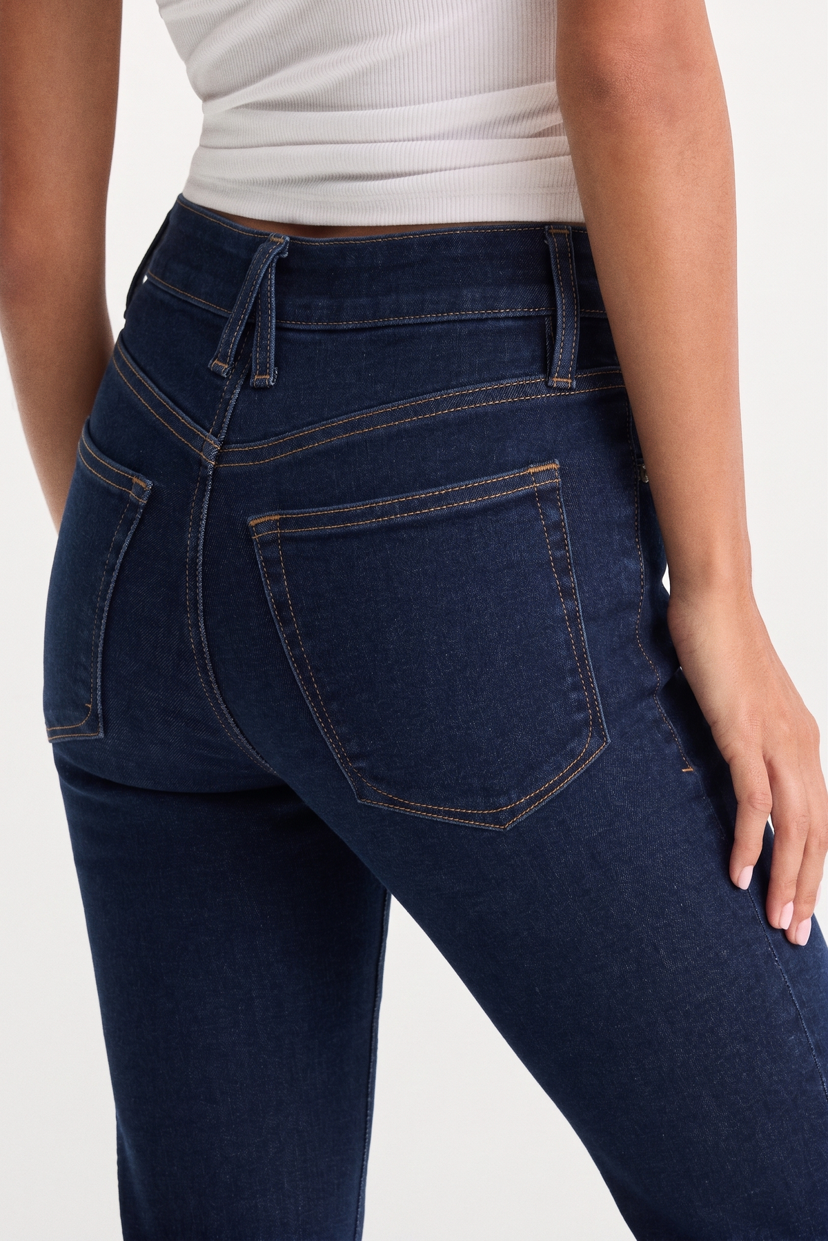 Premium ALWAYS FITS GOOD PETITE FLARE JEANS INDIGO1317
