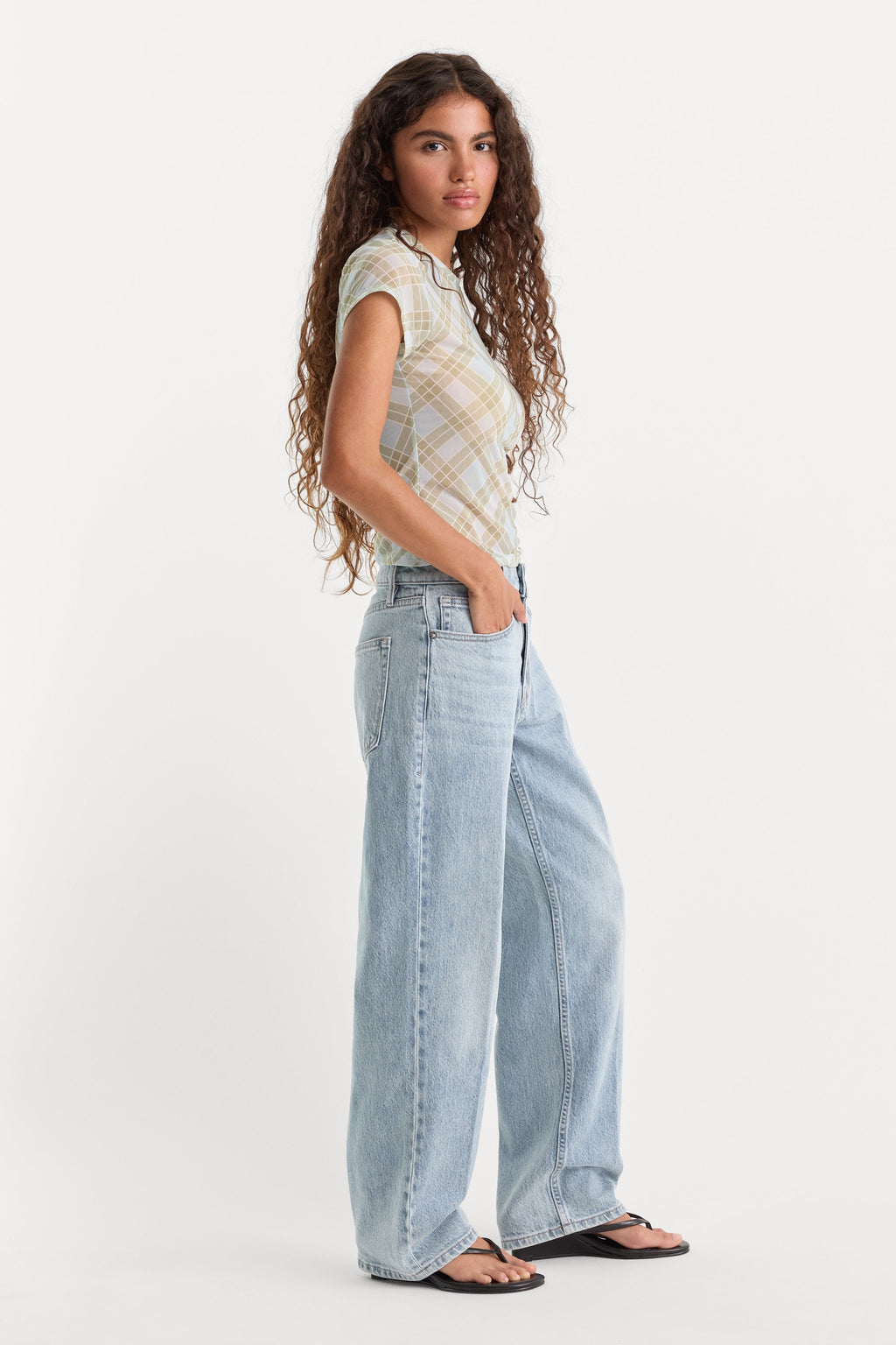 Premium GOOD PETITE 90s JEANS INDIGO1257