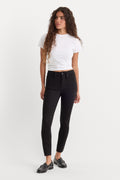 Premium NEVER FADE GOOD PETITE SKINNY JEANS BLACK