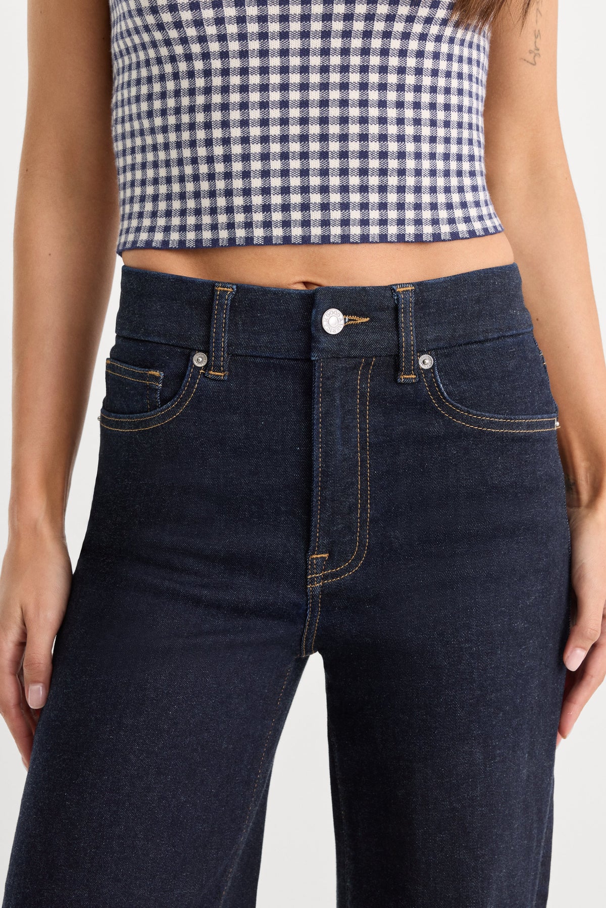 Premium ALWAYS FITS PETITE SLIM PALAZZO JEANS DENETHICBLUE04